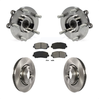 Kit de rotors et plaquettes de frein à disque d'assemblage de roulement de moyeu avant pour Mazda CX-5