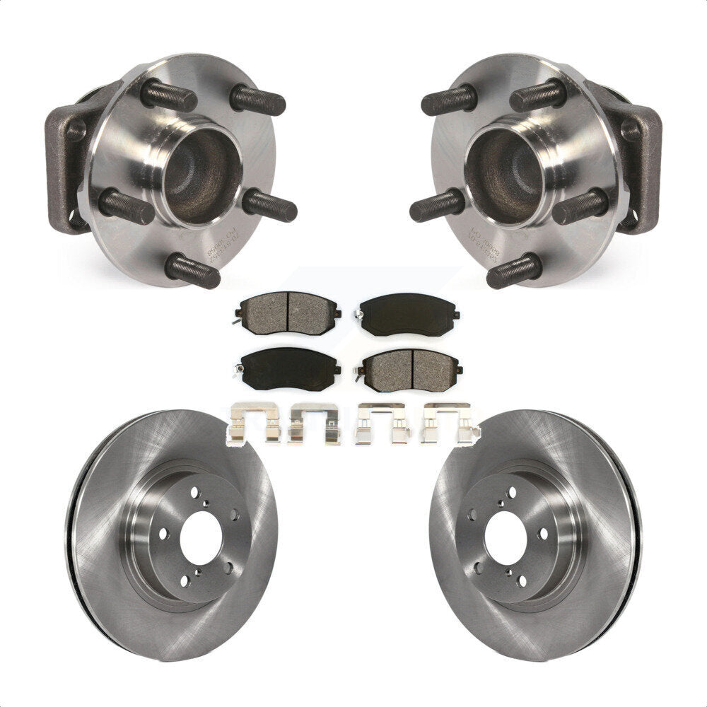 Kit de rotor et de plaquettes de frein à disque, roulement de moyeu avant, pour Scion FR-S Subaru BR 2013 – 2016