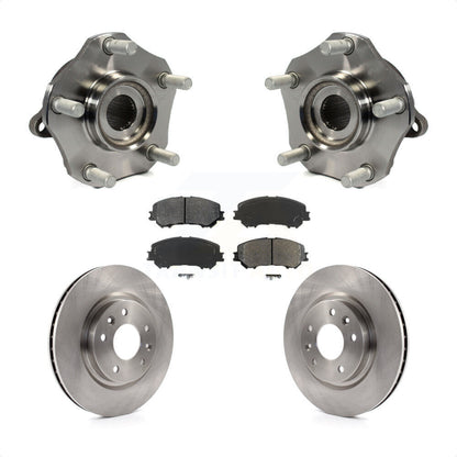 Kit de rotor et de plaquettes de frein, ensemble de roulements de moyeu avant, pour Nissan Rogue Sport Qashqa