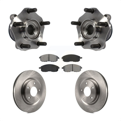 Kit de rotor et de plaquettes de frein, roulement de moyeu avant, pour Nissan Sentra Turbocharge 2017 – 2019