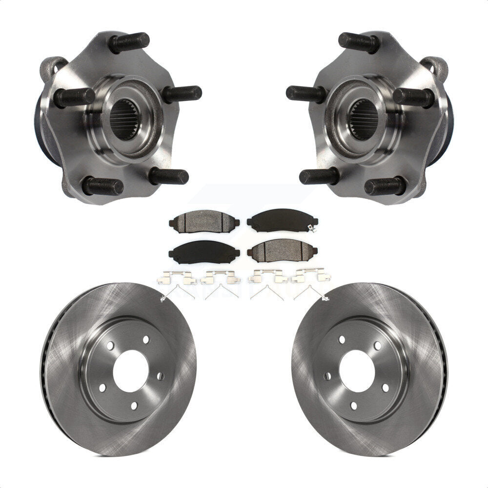 Kit de plaquettes de Rotor de frein à disque, roulement de moyeu avant, pour Nissan NV200 LEAF Chevrolet Cit