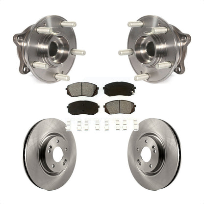 Kit de plaquettes de Rotor de frein à disque, roulement de moyeu avant, pour Hyundai Tucson Sonata Kia Cadenz