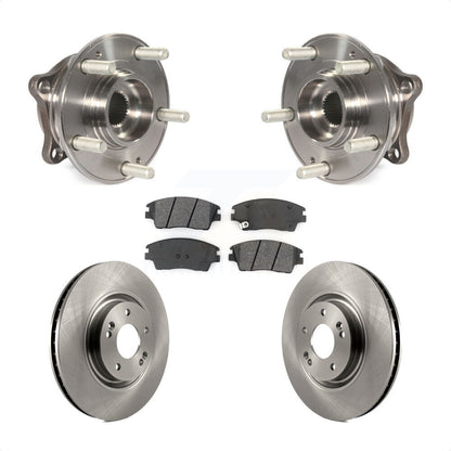Ensemble de roulements de moyeu avant, Rotors et plaquettes de frein à disque, Kit pour Kia Sportage