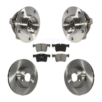 Kit de rotors et plaquettes de frein à disque d'assemblage de roulement de moyeu avant pour BMW X3 X4