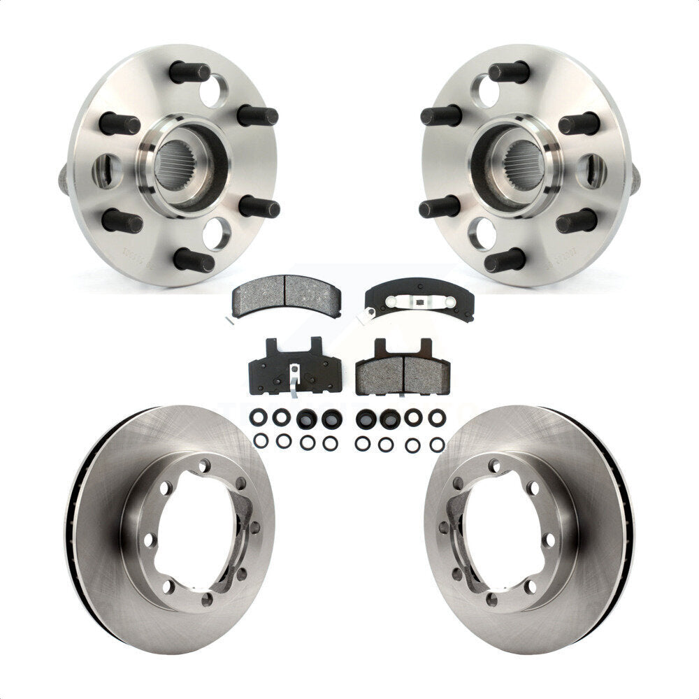 Kit de plaquettes de Rotor de frein à disque, roulement de moyeu avant, pour Chevrolet GM de banlieue K1500 1994