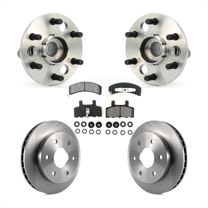 Kit de Rotor et de plaquettes de frein, roulement de moyeu avant, pour K1500 GMC Chevrolet K2500 Suburba