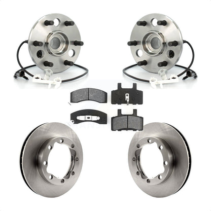 Kit de plaquettes de Rotor de frein, roulement de moyeu avant, pour Chevrolet Tahoe 4WD avec moteur DIESEL