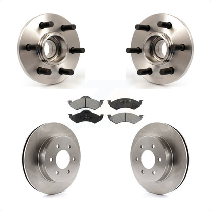 Kit de rotor et plaquettes de frein à disque, roulement de moyeu avant, pour Dodge Dakota Durang 2000 – 2002