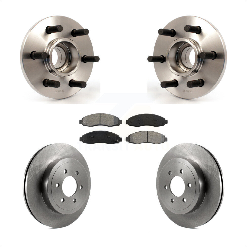 Kit de plaquettes de Rotor de frein à disque, roulement de moyeu avant, pour Dodge Dakota RWD avec 2 roues AB