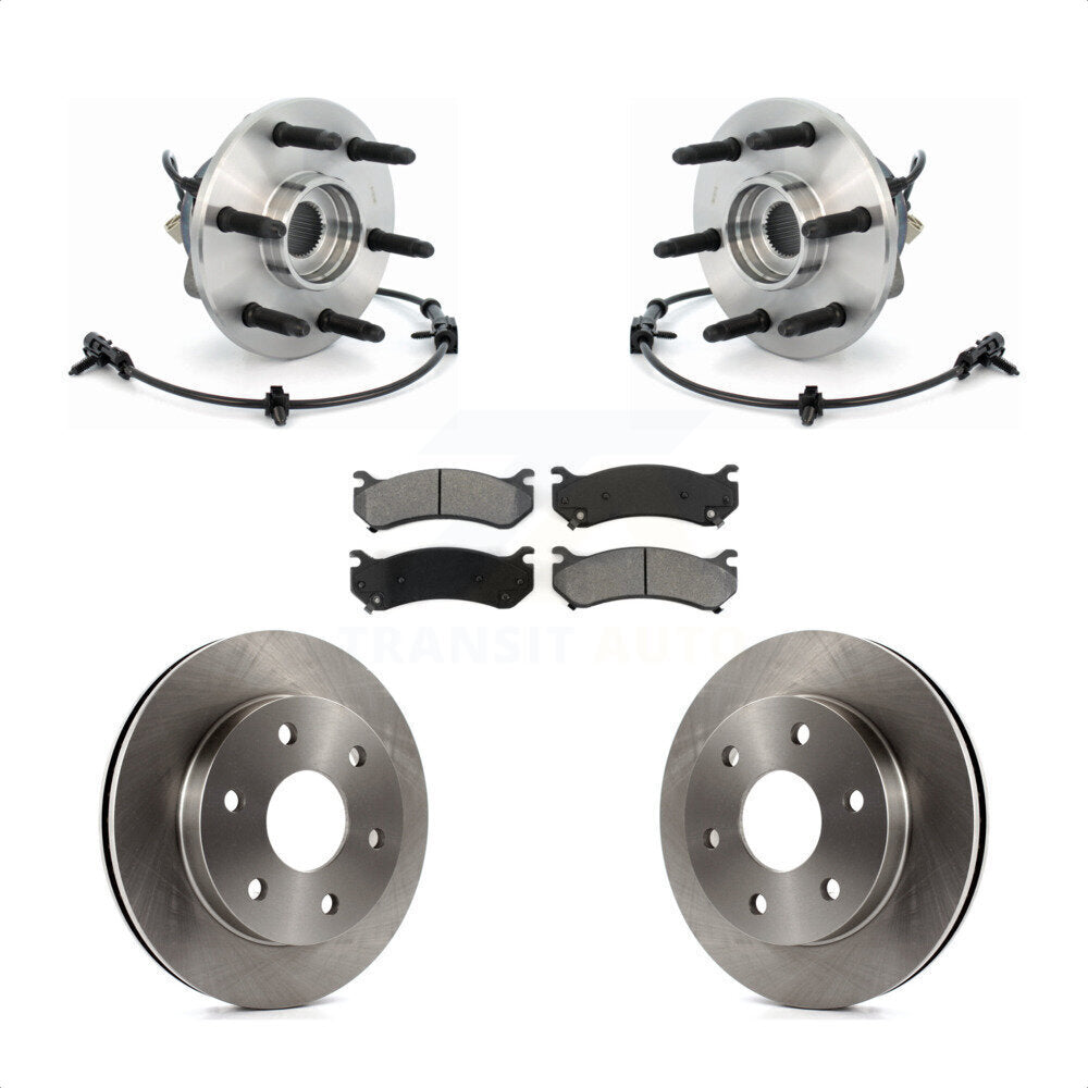 Kit de plaquettes de Rotor de frein, roulement de moyeu avant, pour Chevrolet GMC Silverado 1500 Sierra X