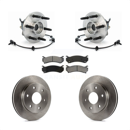 Kit de plaquettes de Rotor de frein, roulement de moyeu avant, pour Chevrolet GMC Silverado 1500 Sierra X