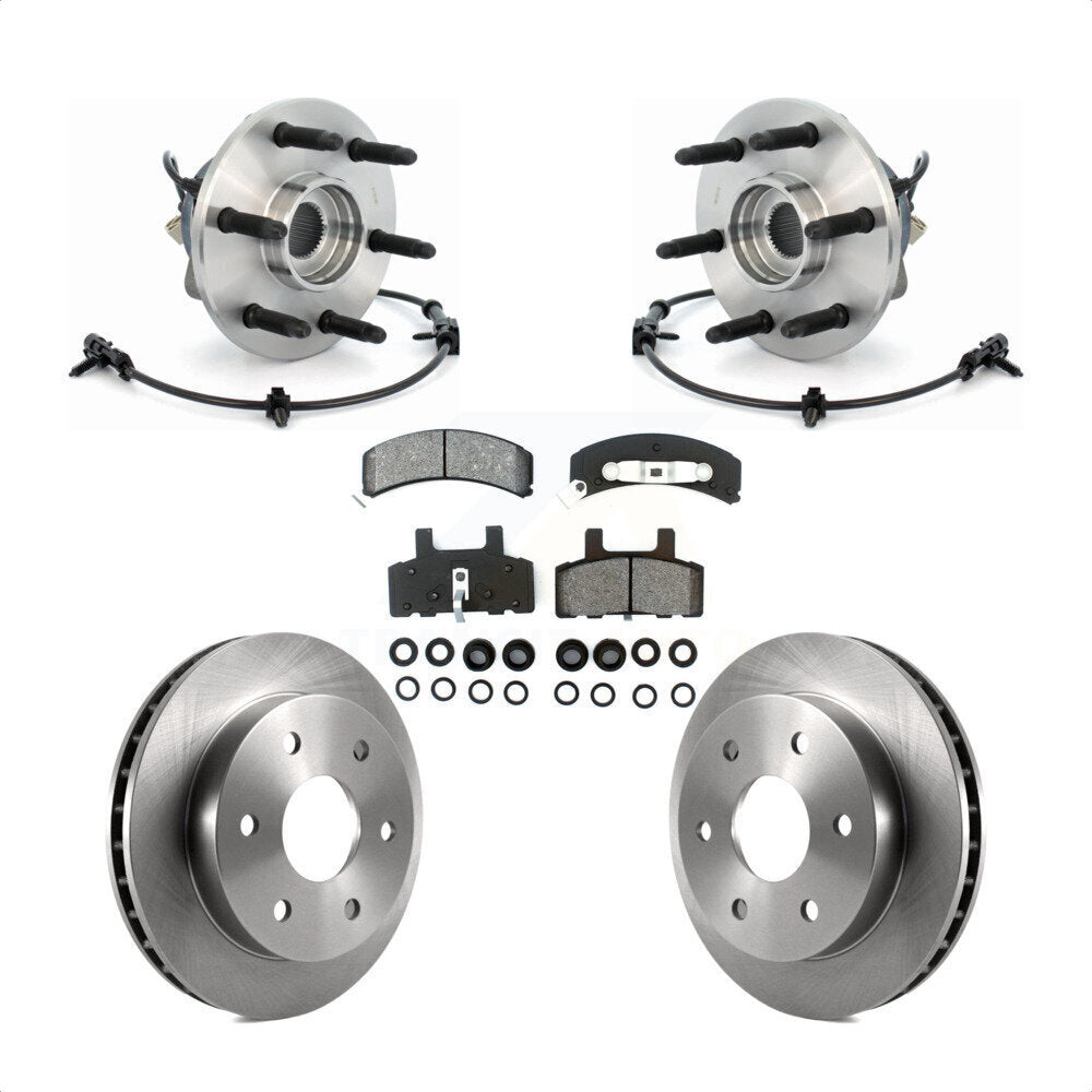 Kit de plaquettes de Rotor de frein, roulement de moyeu avant, pour Chevrolet Tahoe 4WD 00 avec 5,3l/4,8