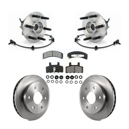 Kit de plaquettes de Rotor de frein, roulement de moyeu avant, pour Chevrolet Tahoe 4WD 00 avec 5,3l/4,8