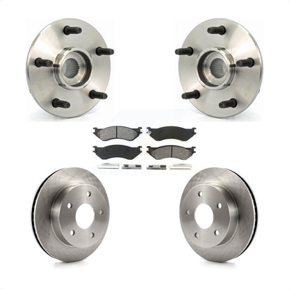 Kit de Rotor et plaquettes de frein, roulement de moyeu avant, pour Dodge Ram 1500 4WD avec 2 roues AB