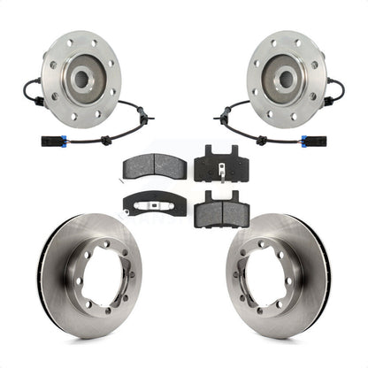 Kit de plaquettes de Rotor de frein, roulement de moyeu avant, pour K2500 Chevrolet GMC K3500 K1500 Taho