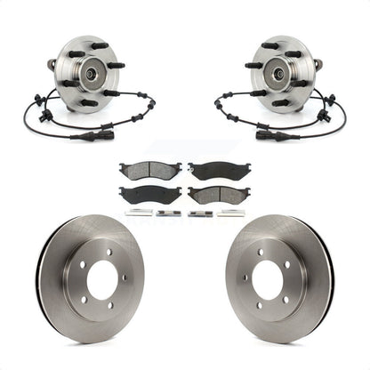 Kit de plaquettes de Rotor de frein à disque, roulement de moyeu avant, pour Ford Expedition Lincoln Navigato
