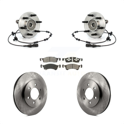 Kit de plaquettes de Rotor de frein à disque, roulement de moyeu avant, pour Ford Expedition Lincoln Navigato