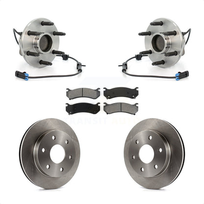 Kit de Rotor et plaquettes de frein à disque, roulement de moyeu avant, pour Chevrolet Astro GMC Safari RW