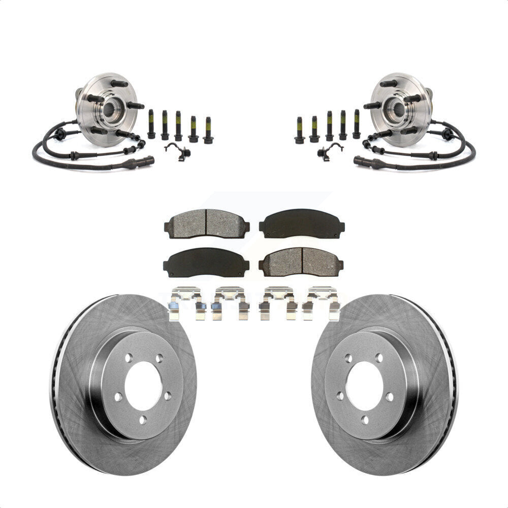 Kit de plaquettes de Rotor de frein à disque, roulement de moyeu avant, pour Ford Explorer Mercury Mountainee