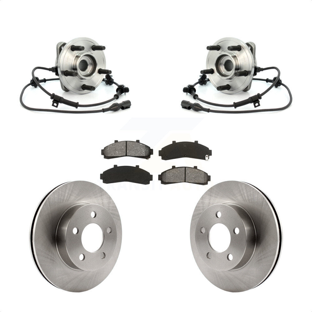 Kit de plaquettes de Rotor de frein à disque, roulement de moyeu avant, pour Ford Explorer Mercury Mountainee