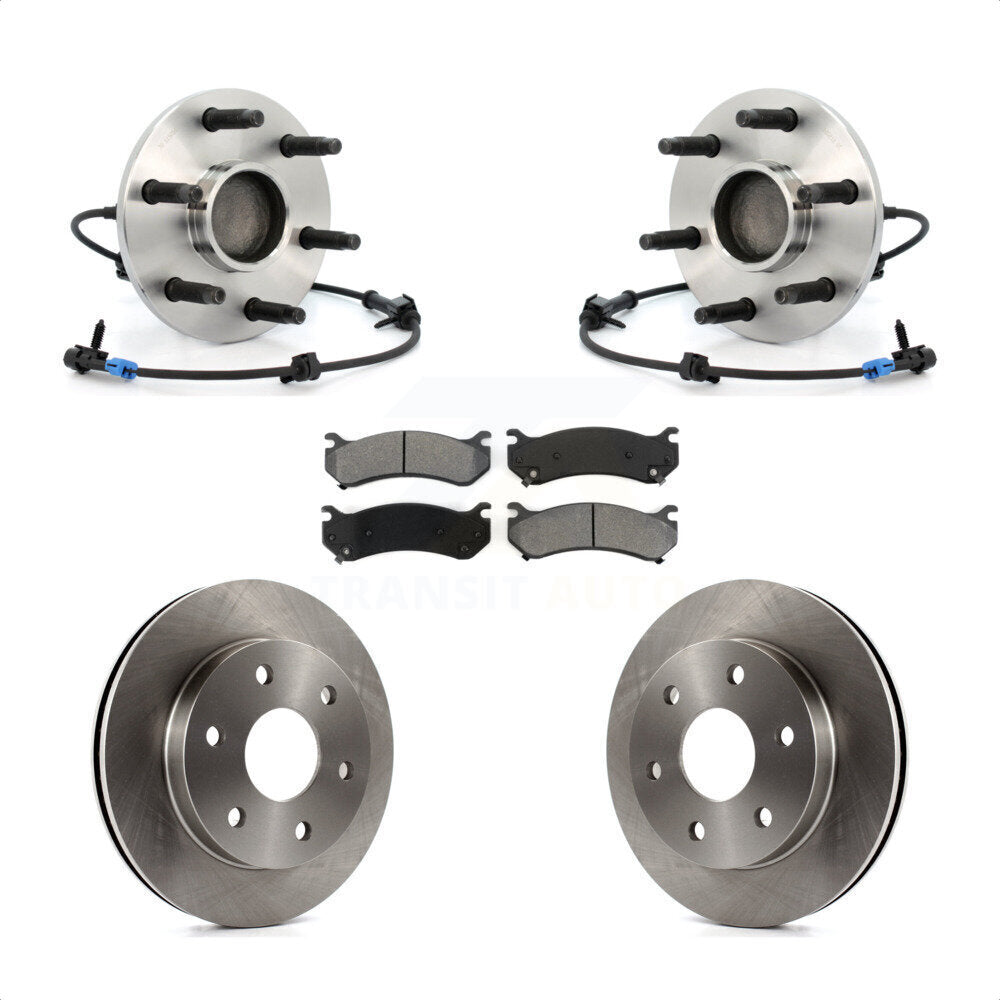 Kit de plaquettes de Rotor de frein, roulement de moyeu avant, pour Chevrolet GMC Silverado 1500 Sierra X