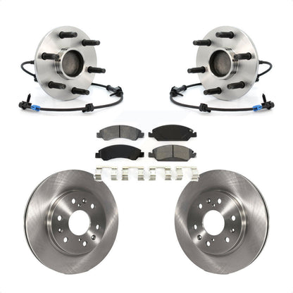 Kit de Rotor et plaquettes de frein, roulement de moyeu avant, pour Chevrolet GMC Silverado 1500 Sierr