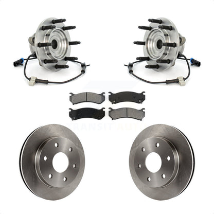 Kit de Rotor et plaquettes de frein, roulement de moyeu avant, pour Chevrolet Silverado 1500 GMC Sierr