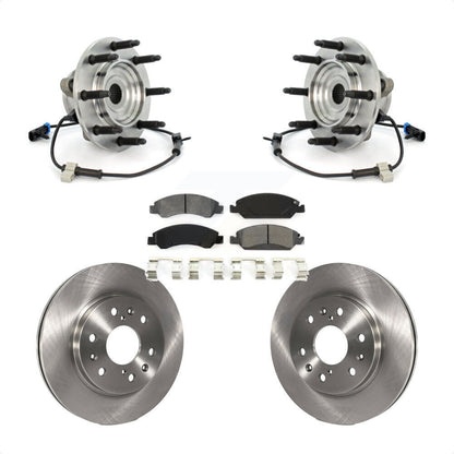Kit de Rotor et plaquettes de frein, roulement de moyeu avant, pour Chevrolet GMC Silverado 1500 Sierr