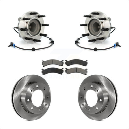 Kit de plaquettes de Rotor de frein, roulement de moyeu avant, pour Chevrolet GMC Express 2500 Savana 350