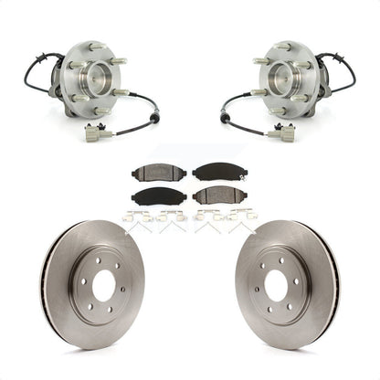 Kit de Rotor et plaquettes de frein à disque, roulement de moyeu avant, pour Nissan Frontier Suzuki Equato