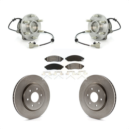 Kit de plaquettes de Rotor de frein à disque, roulement de moyeu avant, pour Nissan Frontier Pathfinder Xterr