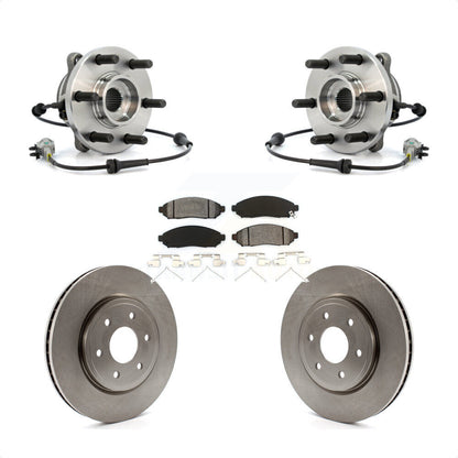 Kit de plaquettes de Rotor de frein à disque, roulement de moyeu avant, pour Nissan Frontier Pathfinder Xterr
