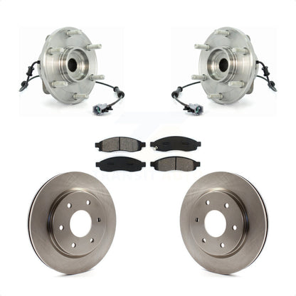 Kit de plaquettes de Rotor de frein à disque, roulement de moyeu avant, pour Nissan TITAN INFINITI QX56 Armad