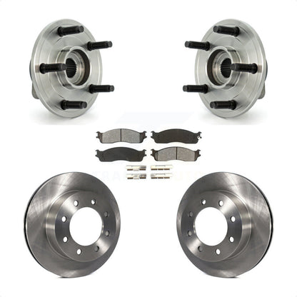 Kit de plaquettes de Rotor de frein, roulement de moyeu avant, pour Dodge Ram 1500 07-08, avec roue à 5 écrous