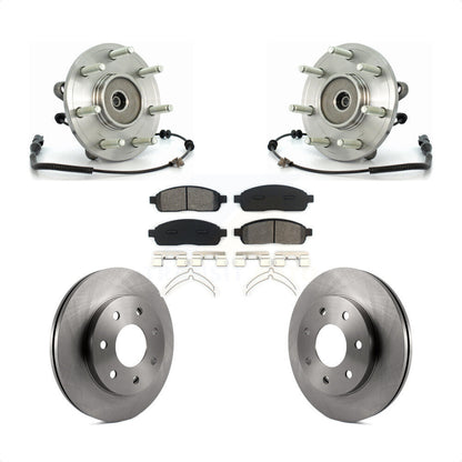 Kit de Rotor et plaquettes de frein à disque, roulement de moyeu avant, pour Ford F-150 Lincoln Mark LT 4W