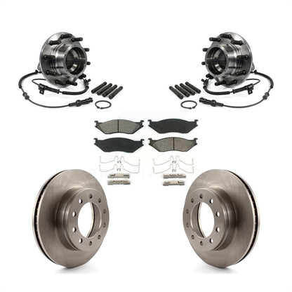 Kit de plaquettes de Rotor de frein, roulement de moyeu avant, pour Ford F-550 Super Duty 4 X 2005 – 2010