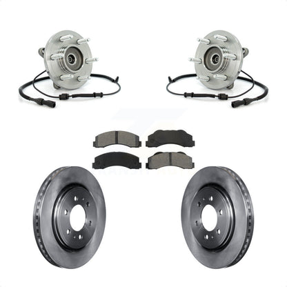 Kit de plaquettes de Rotor de frein, roulement de moyeu avant, pour Ford Expedition Lincoln Navigator 4W