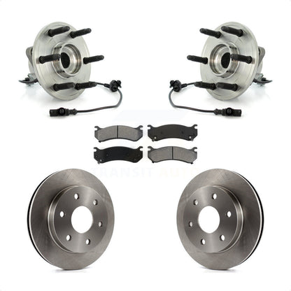 Kit de plaquettes de Rotor de frein à disque, ensemble de roulements de moyeu avant pour Chevrolet Silverado 150