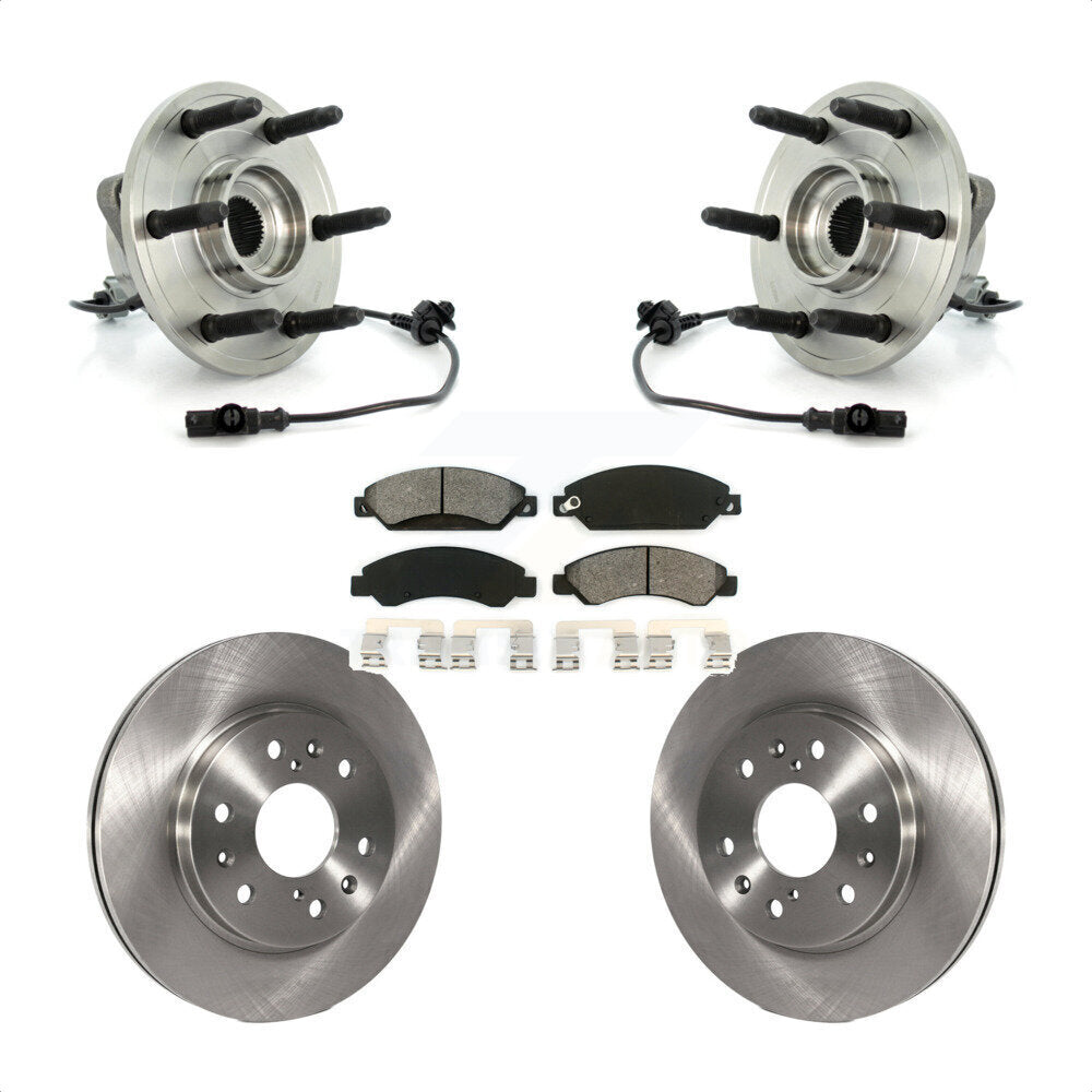 Kit de plaquettes de Rotor de frein, roulement de moyeu avant, pour Chevrolet Avalanche Cadillac GMC Taho