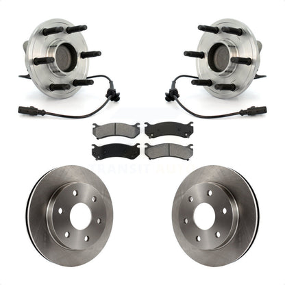 Kit de plaquettes de Rotor de frein à disque, ensemble de roulements de moyeu avant pour Chevrolet Silverado 150