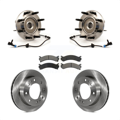 Kit de plaquettes de Rotor de frein, roulement de moyeu avant, pour Chevrolet GMC Sierra 2500 HD Silverad