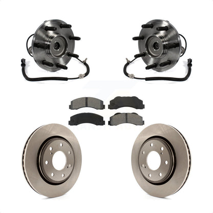 Kit de rotors et plaquettes de frein à disque, ensemble de roulements de moyeu avant, pour Ford F-150