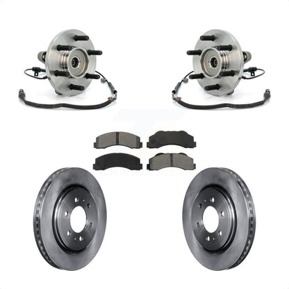 Kit de rotors et plaquettes de frein à disque, ensemble de roulements de moyeu avant, pour Ford F-150