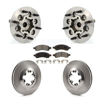 Kit de plaquettes de Rotor de frein, ensemble de roulements de moyeu avant, pour Chevrolet Colorado GMC Canyo