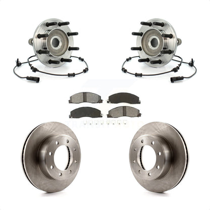 Kit de plaquettes de Rotor de frein à disque, ensemble de roulements de moyeu avant pour Dodge Ram 2500 3500 4W