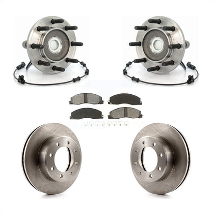 Kit de plaquettes de Rotor de frein à disque, ensemble de roulements de moyeu avant pour Dodge Ram 2500 3500 RW