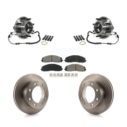 Kit de Rotor et plaquettes de frein à disque, roulement de moyeu avant, pour Ford F-350 Super Duty 4W 2013