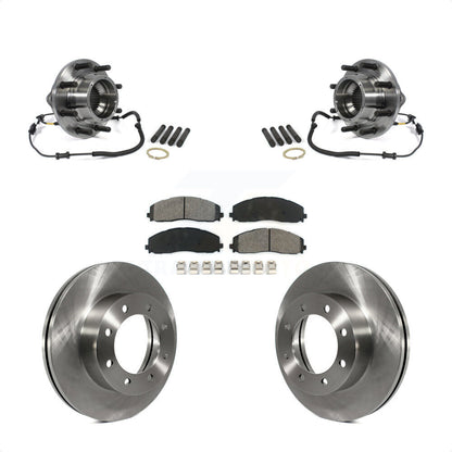 Kit de Rotor et plaquettes de frein à disque, roulement de moyeu avant, pour Ford F-350 Super Duty 4W 2014