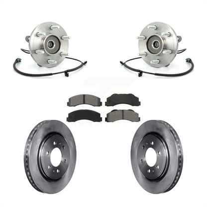 Kit de plaquettes de Rotor de frein, ensemble de roulements de moyeu avant, pour Ford F-150 Expedition Lincol