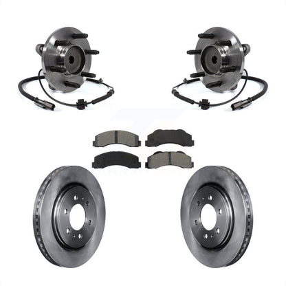 Kit de plaquettes de Rotor de frein à disque, roulement de moyeu avant, pour Ford F-150 Expedition Lincoln RW